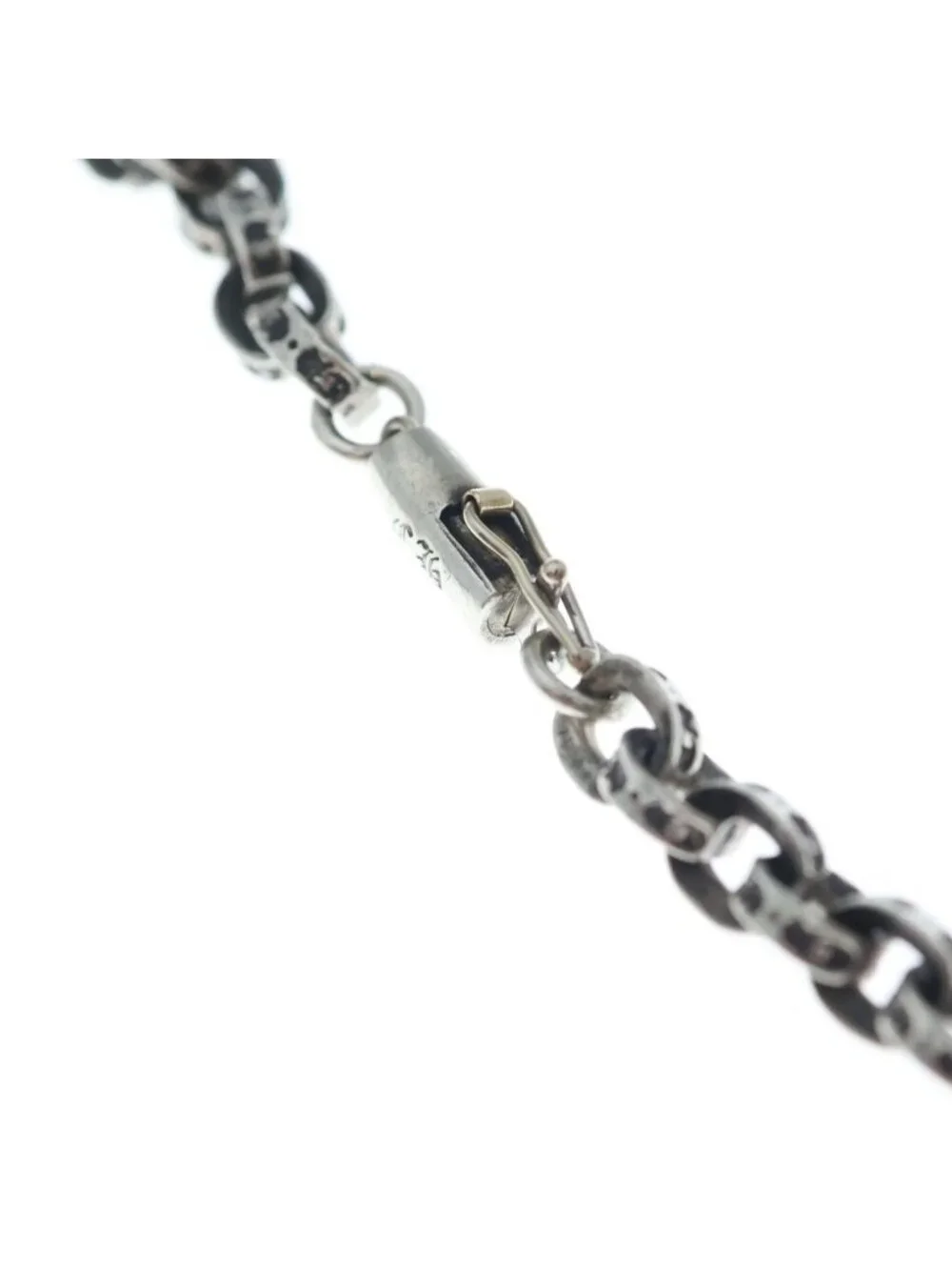 Chrome Hearts Paper Chain 20 Necklace Silver